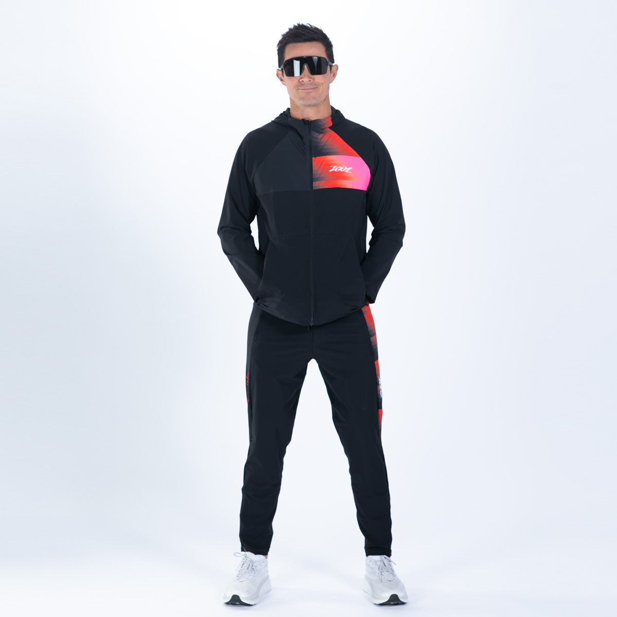 Men's Lightweight Running Track Jacket - Breathable & Quick-Dry for Outdoor Jogging & Gym Workouts