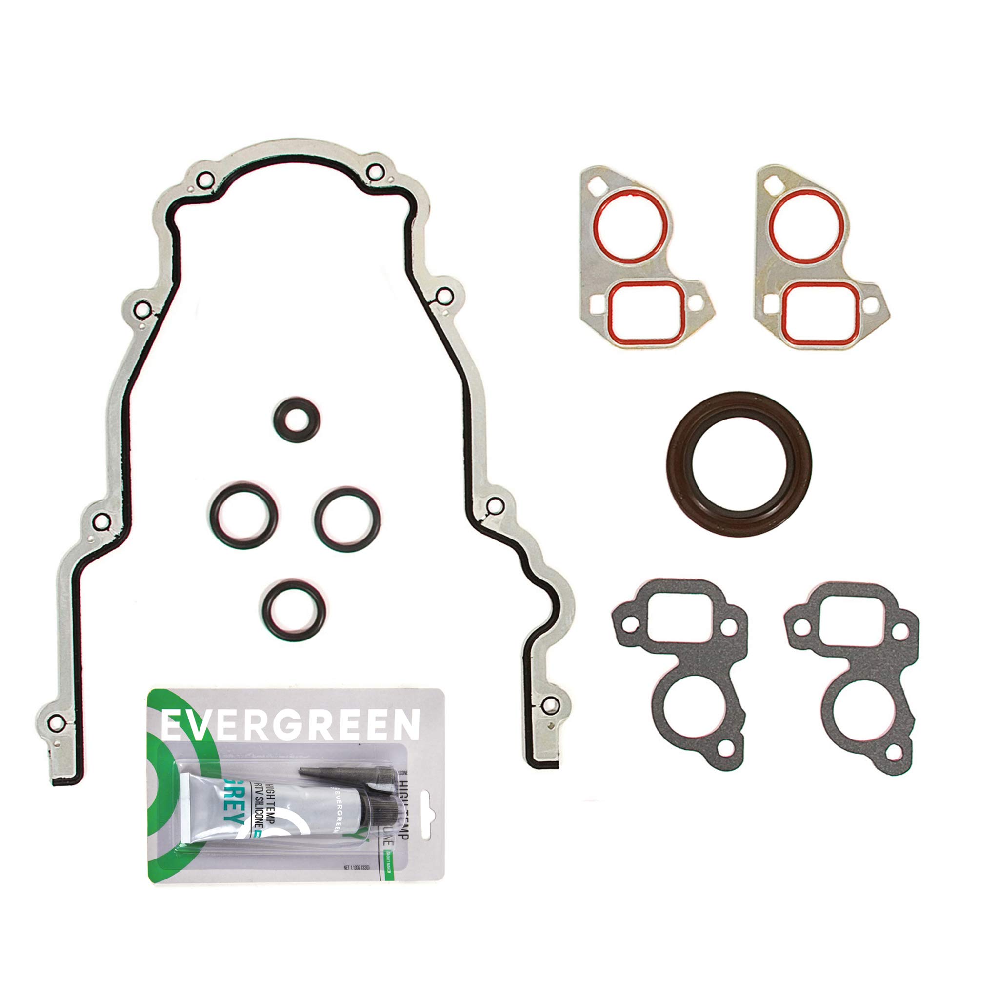 GM LS High Volume Oil Pump Change Kit with Gaskets, Balancer Bolt & RTV Sealant for 5.3L 6.0L Engines - Complete Engine Maintenance Solution for Chevy, GMC Trucks & Performance Vehicles