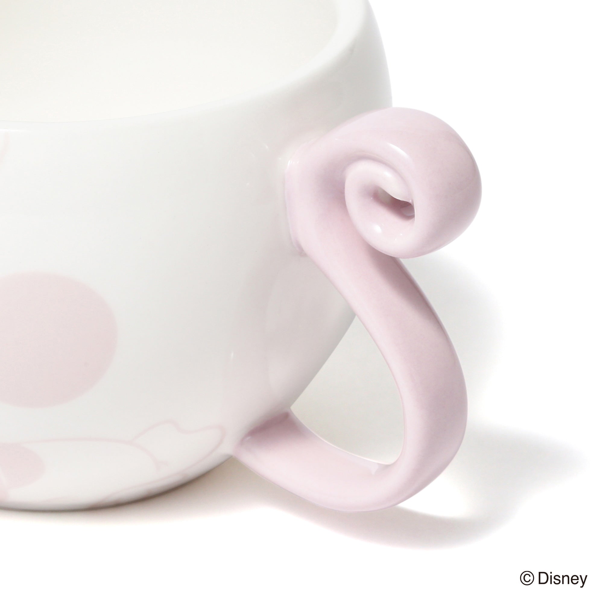 Disney Mickey and Minnie Mouse Couple Mugs Set - Pink and Gray Ceramic Coffee Cups for Valentine's Day, Anniversary Gifts, Couples, Romantic Coffee Time at Home