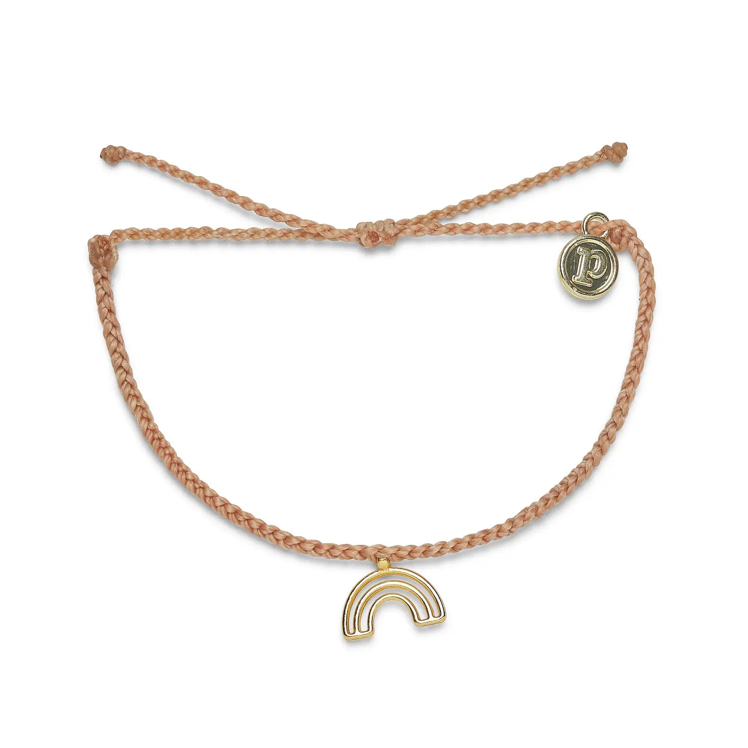 Chasing Rainbows Gold Charm Bracelet for Women - Dainty Adjustable Trendy Jewelry Gift for Birthday, Anniversary & Everyday Wear