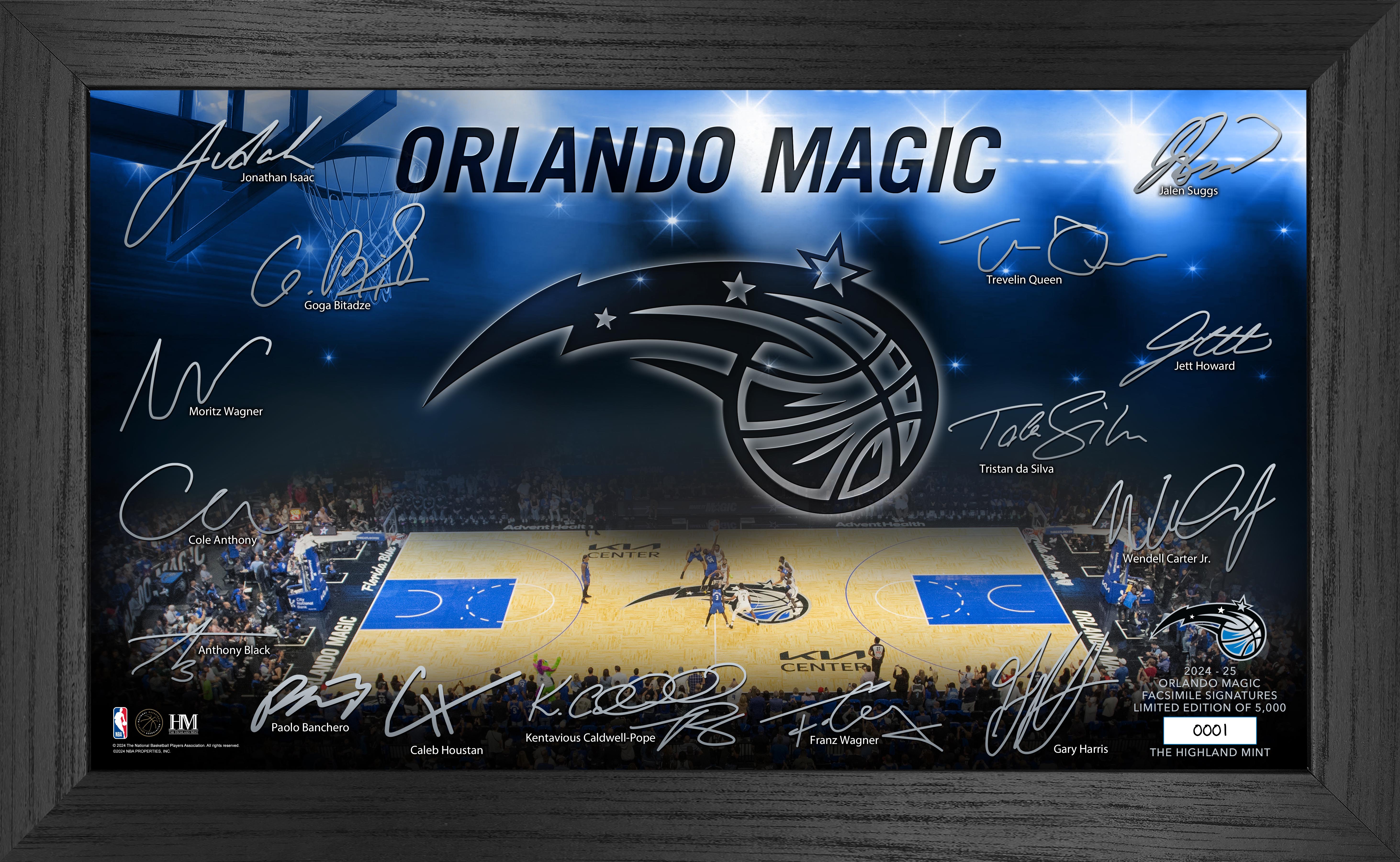 Orlando Magic 2024-25 Signature Court Basketball Jersey - Authentic NBA Fan Gear for Men & Women - Perfect for Games, Parties, and Sports Events