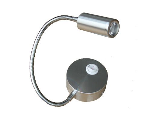 3W High Power LED Wall Picture Light with Flexible Pipe - On/Off Switch - Perfect for Artwork, Gallery, and Home Decor Lighting