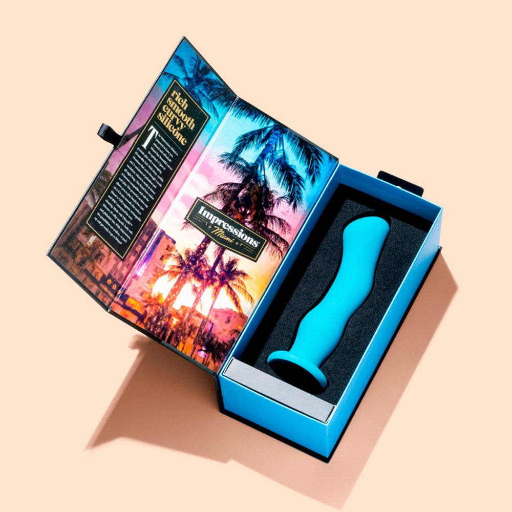 Premium Miami Vibrating Bulbous Dildo with Suction Cup - Powerful G-Spot & Clitoral Stimulator for Solo Play & Couples Use