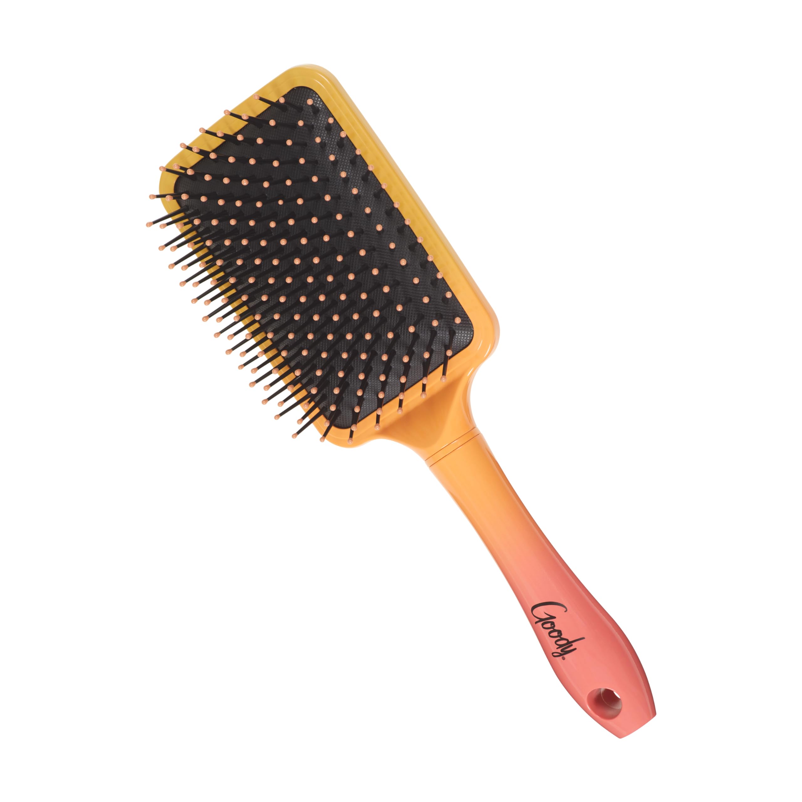 Goody Dream Detangle It Paddle Brush - Flexible Bristles Detangling & Styling Brush for Thick Hair - Reduces Knots, Tangles & Frizz - Perfect for Ombre Hair Styling at Home or Salon
