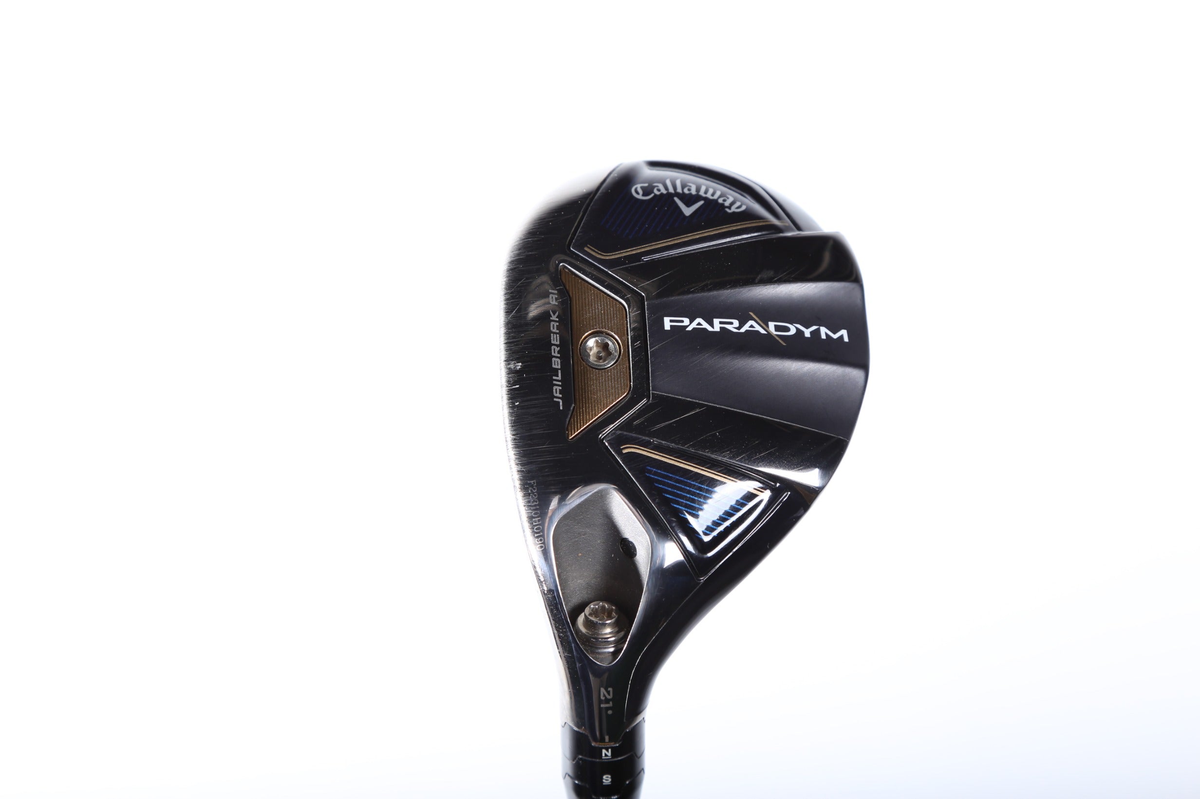 Used Callaway Paradym 4H Hybrid Golf Club - Left Handed 21° Stiff Flex - Perfect for Left-Handed Golfers & Course Play