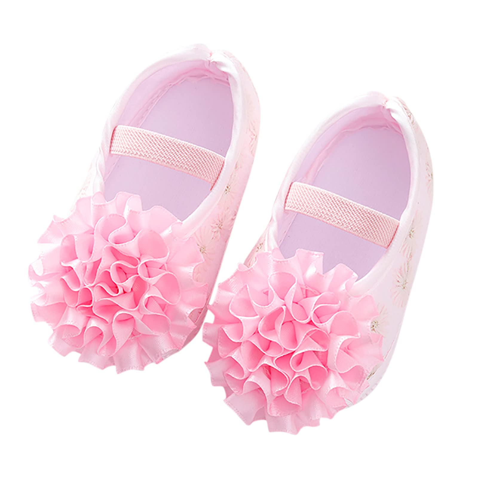 **Soft Baby Walking Shoes for Toddlers - Non-Slip First Walkers for Girls & Boys - Cute Princess Design - Perfect for Indoor Play, First Steps & Special Occasions**