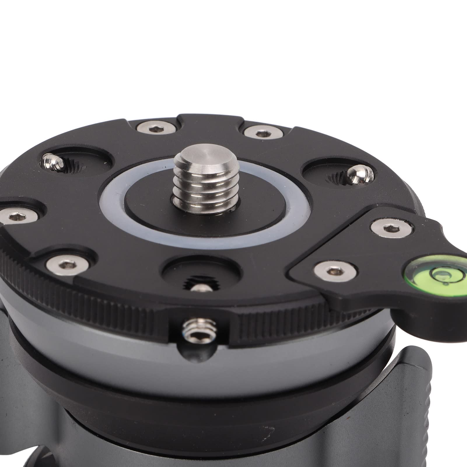 Aluminum Tripod Leveling Base with Bubble for Nikon Camera - Perfect for Panoramic Photography