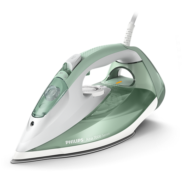 Philips 7000 Series HV Steam Iron - Powerful 1800W, Auto Shut-Off, Desert Green/Grey (Model DST7012) | Perfect for Home & Professional Garment Care, Wrinkle Removal, Fabric Steaming