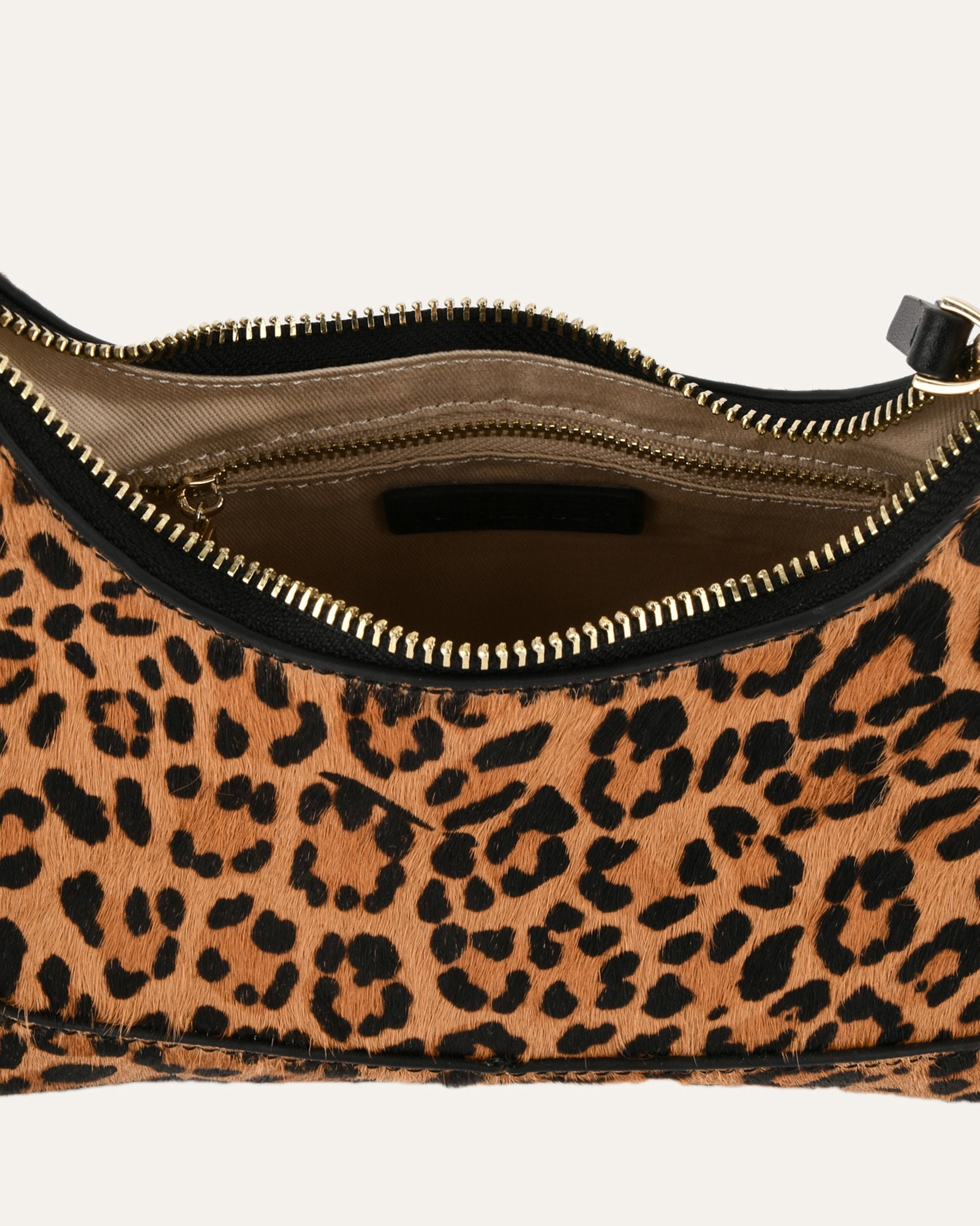 ISABEL Women's Faux Leather Leopard Print Shoulder Bag - Stylish Crossbody Purse for Work, Travel & Everyday Use