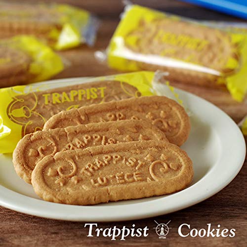 Trappist Cookies - 24 Pack of Delicious Belgian Monk-Baked Biscuits | Perfect for Tea Time, Gifts & Snacking