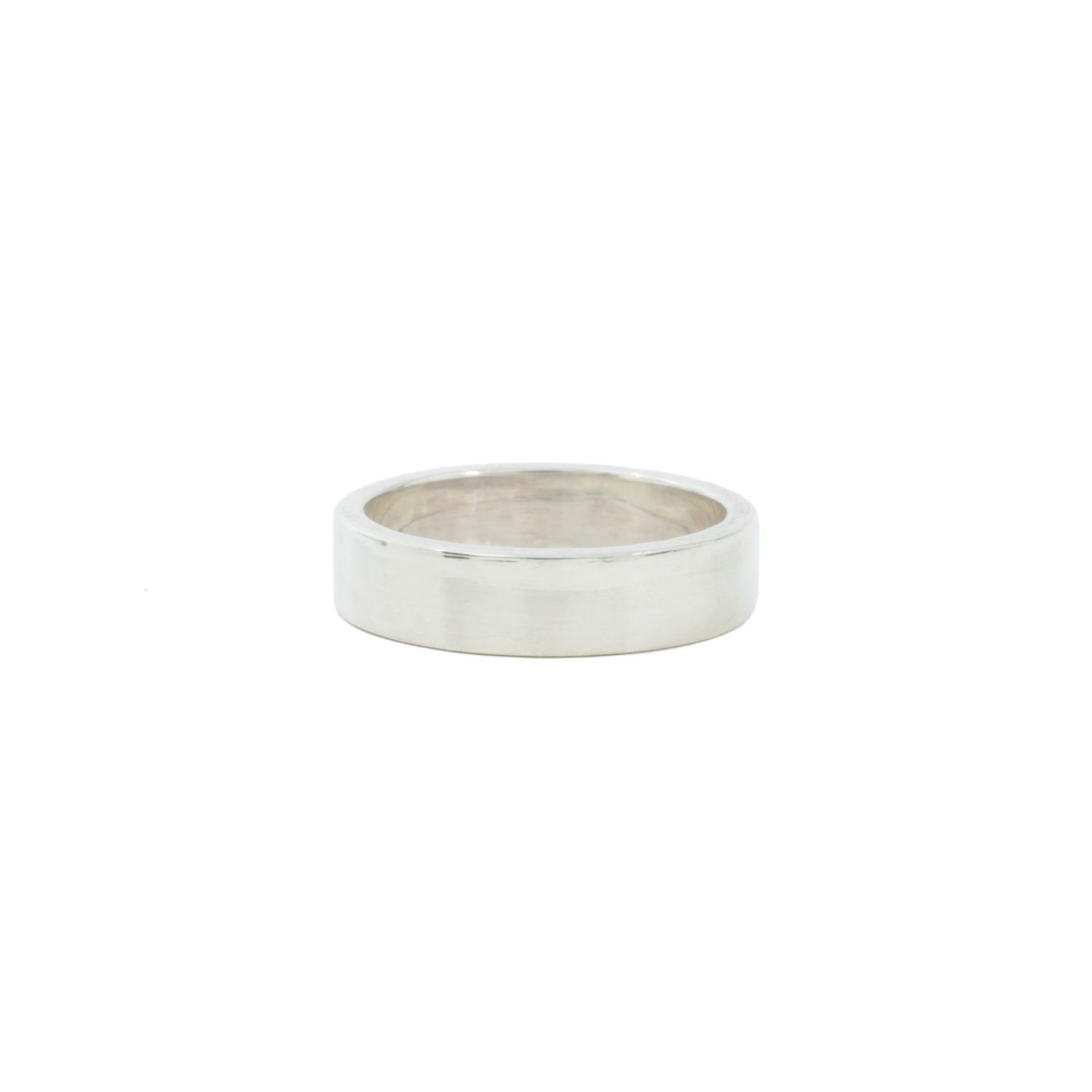 Classic 5mm Sterling Silver Wedding Band for Men & Women - Timeless Elegance for Engagement, Anniversary & Everyday Wear