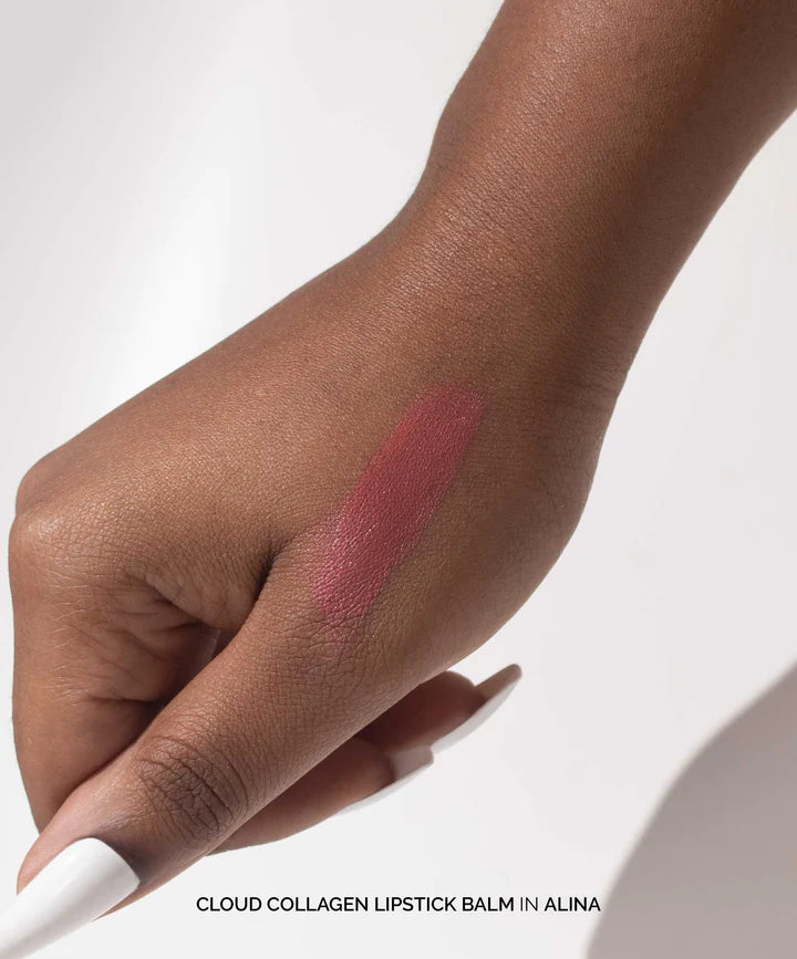 Cloud Collagen Lipstick & Cheek Balm - Hydrating Tint for Lips & Cheeks | Vegan, Cruelty-Free Makeup | Perfect for Everyday Wear & Special Occasions