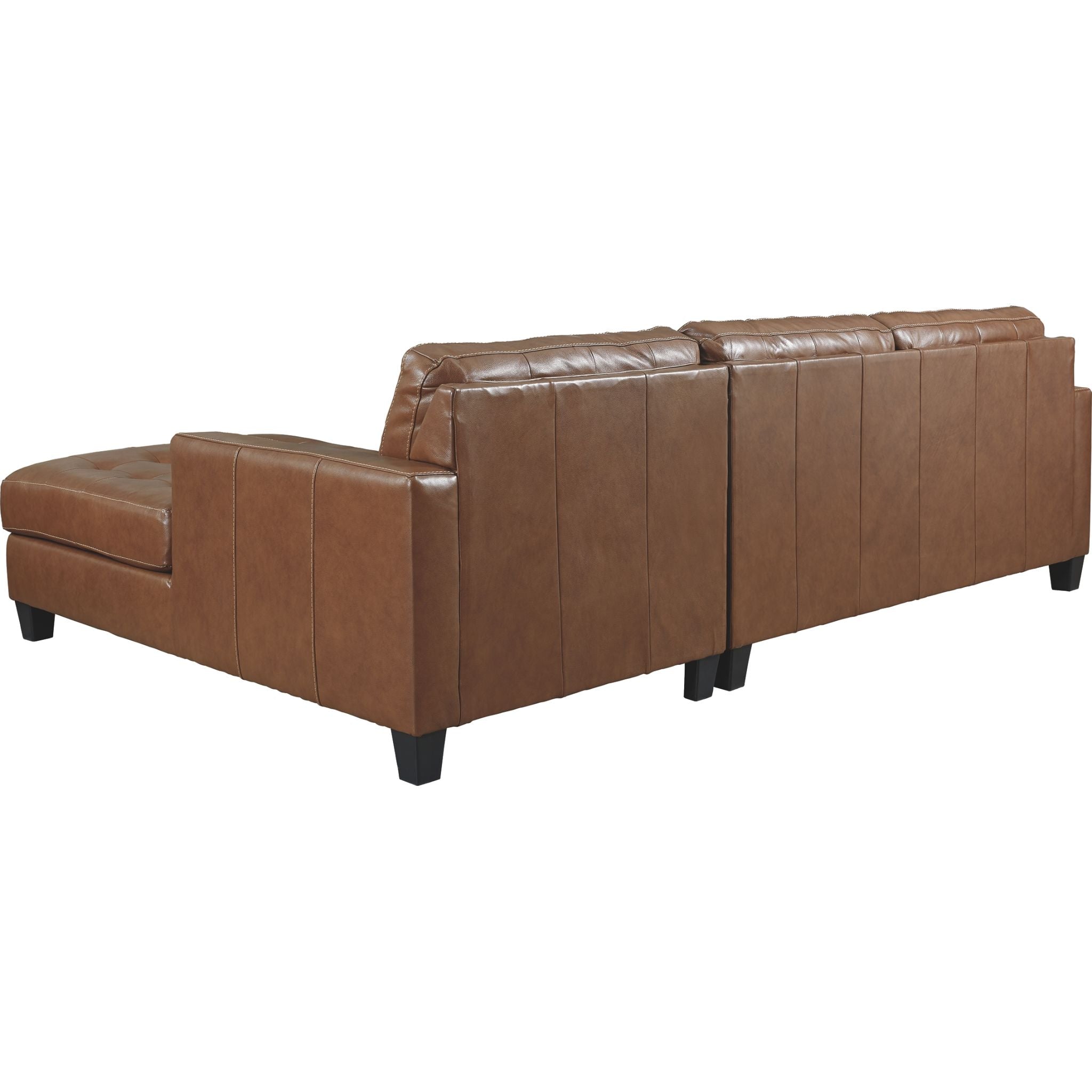 Baskove 2-Piece Sectional Sofa with Chaise Lounge - Modern L-Shaped Couch for Living Room, Apartment & Small Spaces - Comfortable Fabric Upholstery for Family Gatherings & Movie Nights