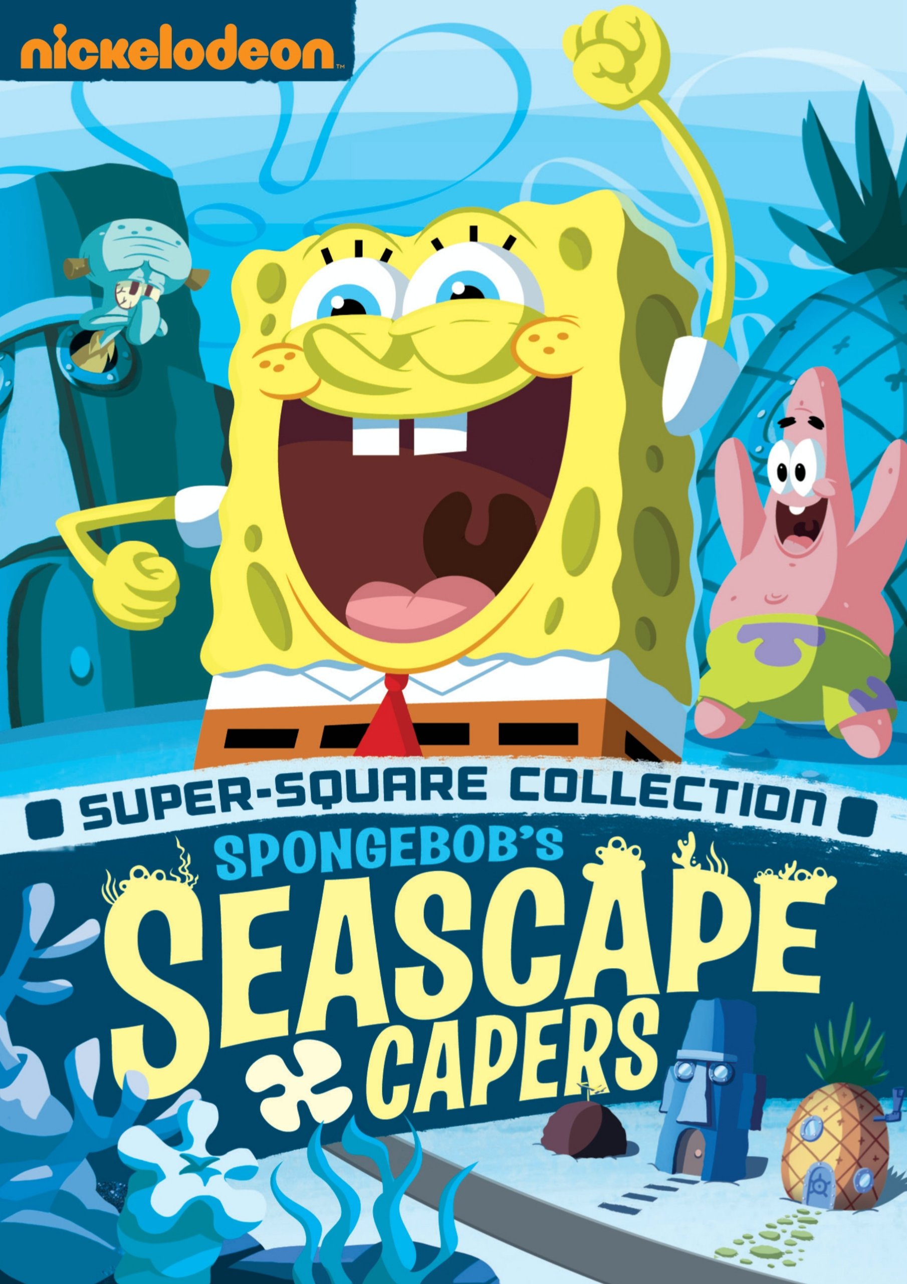 SpongeBob SquarePants The Seascape Capers - Fun Underwater Adventure Game for Kids & Adults - Perfect for Family Game Night & Party Entertainment
