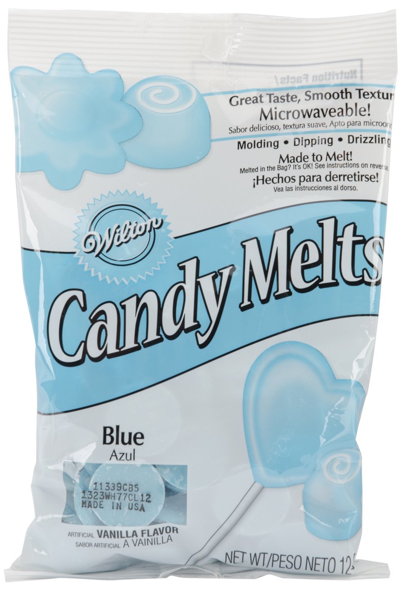 Wilton Blue Candy Melts® - 12 oz (340g) Bulk Candy Melting Wafers for Baking, Cake Decorating, Chocolate Dipping & Candy Making - Perfect for Birthday Parties, Holidays & DIY Treats