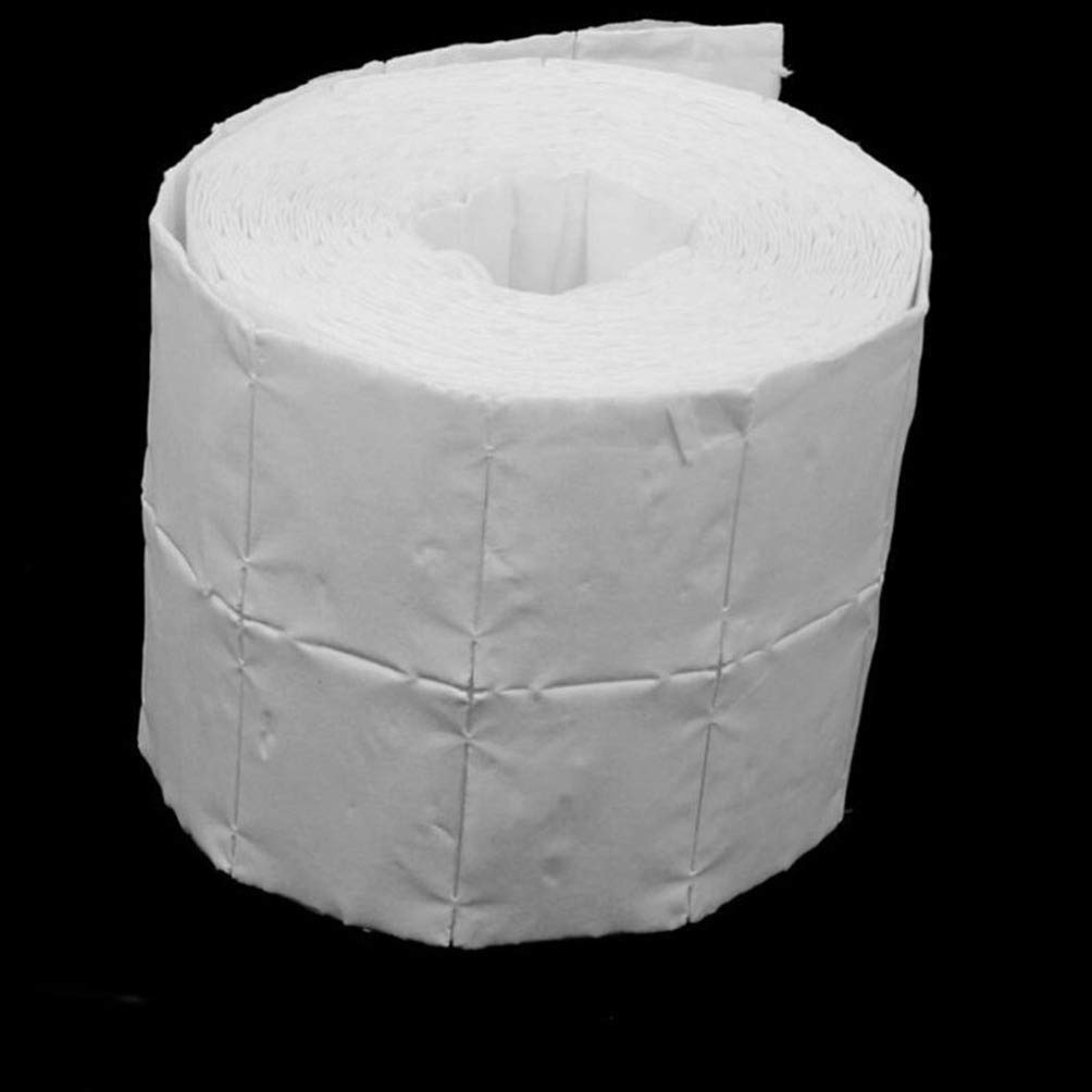 Beaupretty 300-Piece White Nail Polish Remover Towels | Disposable Nail Washing Paper for Salon & Home Manicure | Quick & Easy Nail Cleanup
