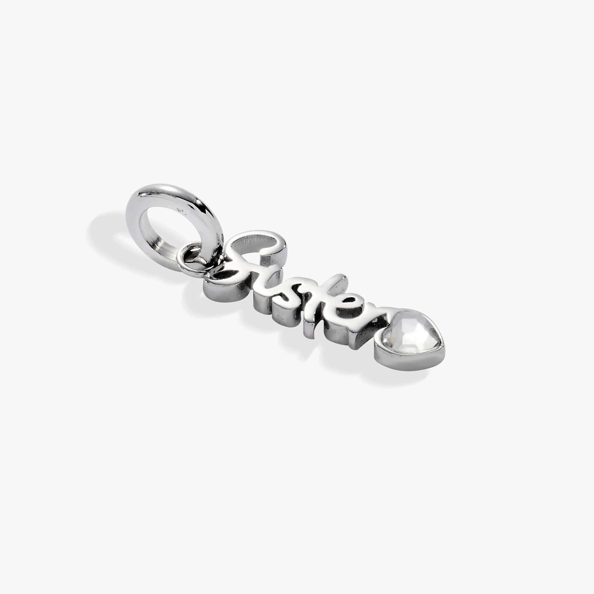 Elegant 'Sister' Interchangeable Charm Pendant - Perfect for Necklaces, Bracelets & Gift Giving