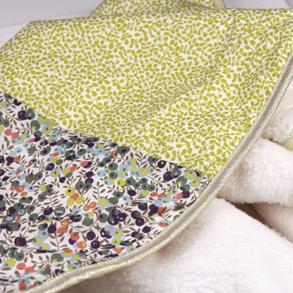 Barnabe Loves Coffee Baby Blanket - Soft & Cozy Infant Swaddle Blanket for Newborns & Toddlers - Perfect for Nursery, Stroller, and Bedtime Snuggles