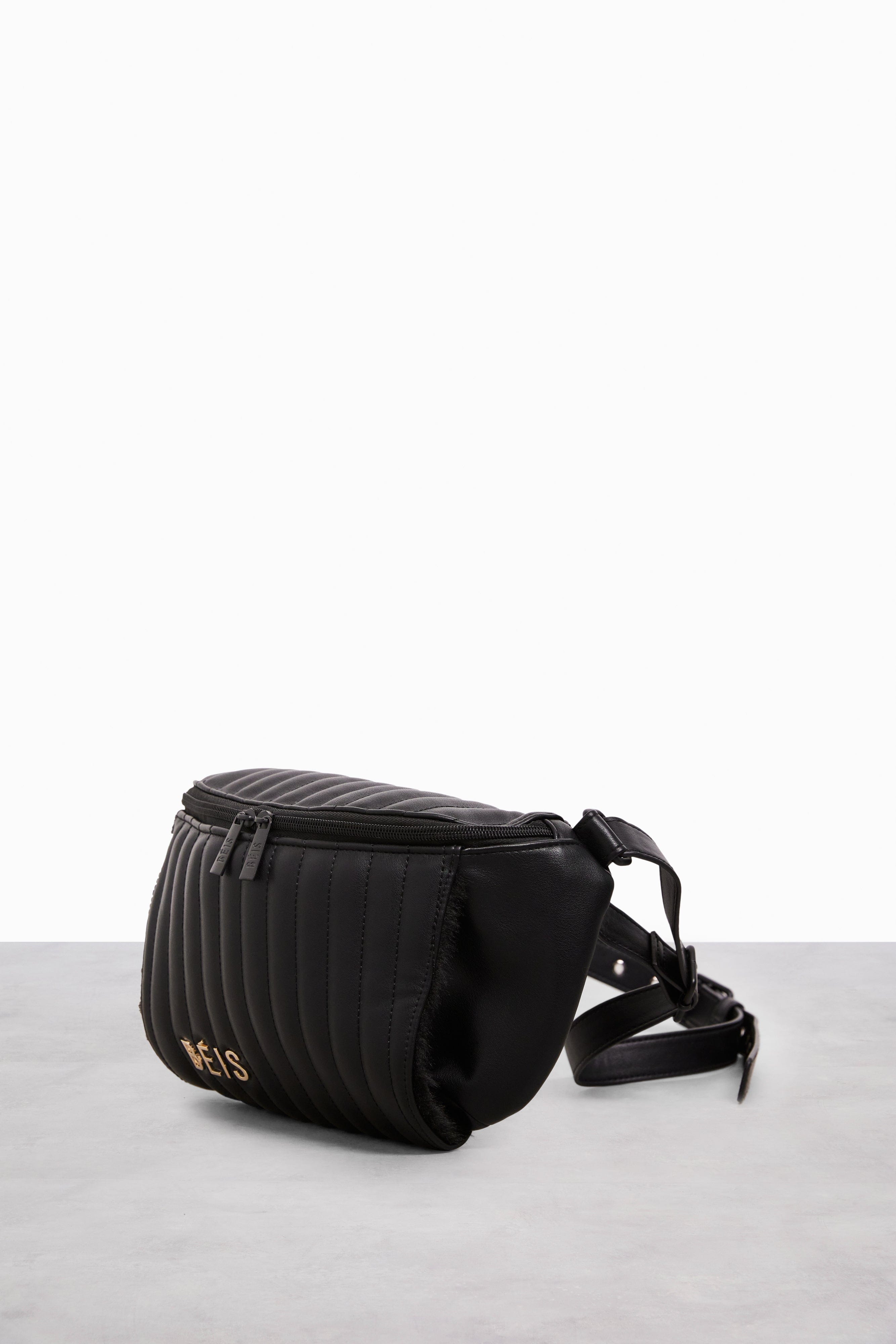 Black Fanny Pack - Lightweight & Durable Waist Bag for Running, Hiking, Travel & Outdoor Activities