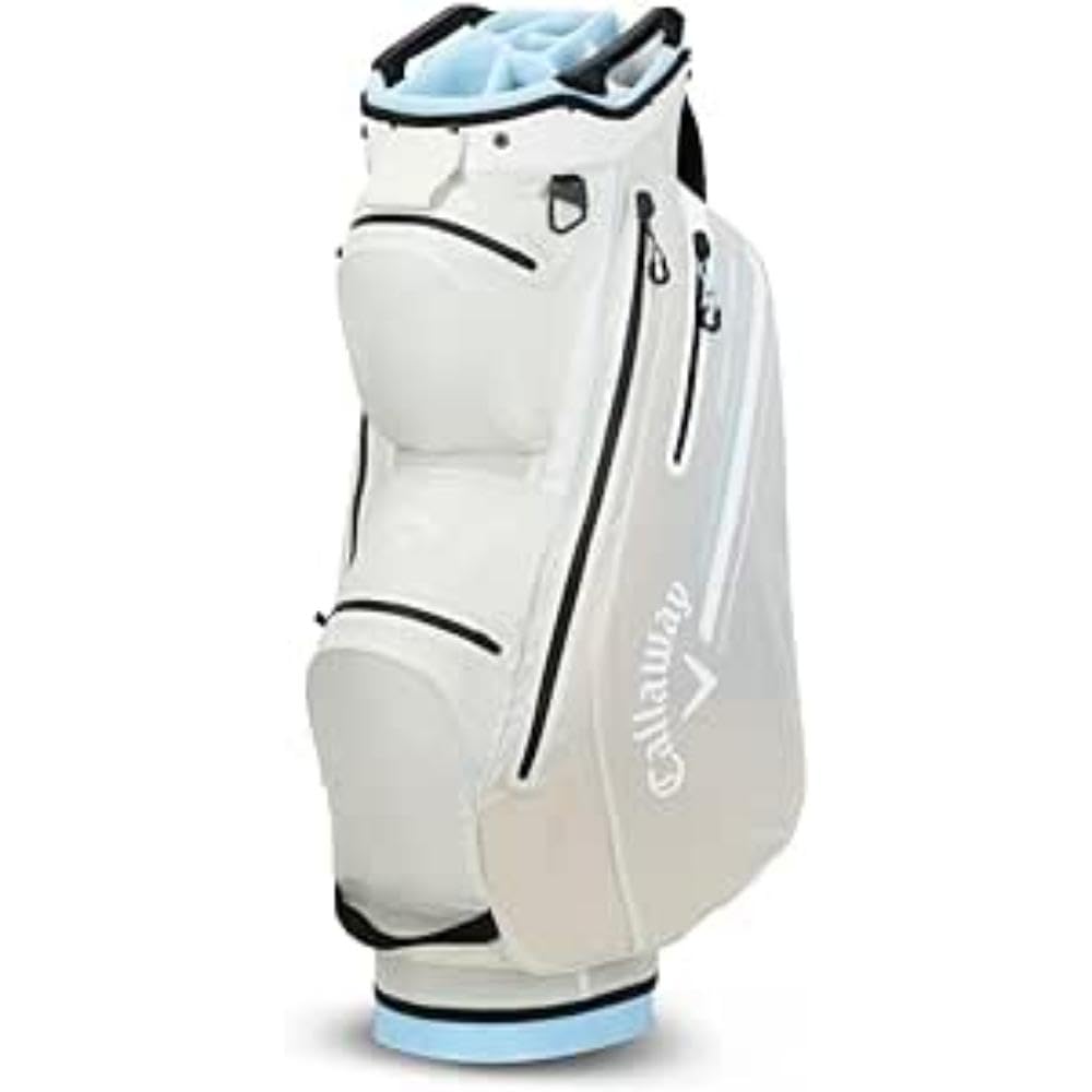 Callaway Golf Chev Dry 14 Waterproof Cart Bag 2024 - Lightweight Golf Stand Bag with 14-Way Divider, Rain Cover & Cooler Pocket - Perfect for Men & Women Golfers on Course or Driving Range