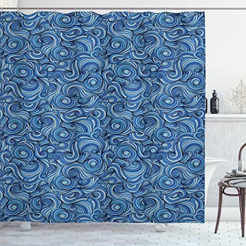 Pale Blue Navy Blue