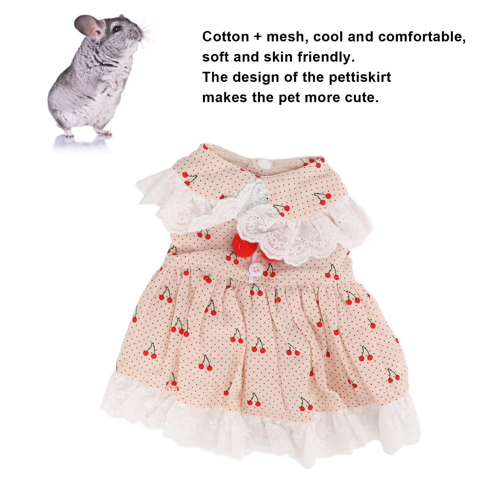 Dog Dresses for Small Dogs - Embroidered Pet Skirt & Breathable Sweater Dress, Cute Puppy Party Gowns for Birthday, Prom & Special Occasions - Perfect for Cats & Small Dogs