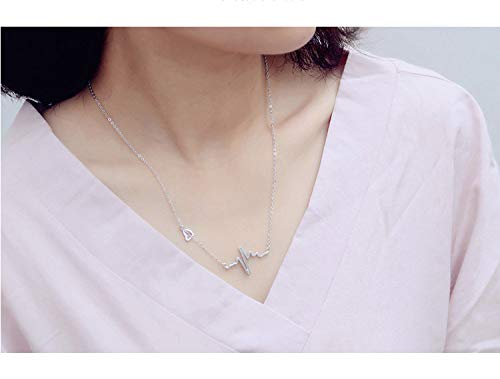 Personalized Nurse Necklace for Women - Engraved Initial Nursing Graduation Gift for Her, Nurse Appreciation Present, Unique Nurses Week Gift Idea - Perfect for Nursing School Graduation, Clinicals & Night Shifts