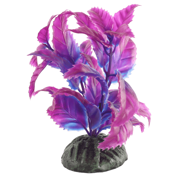Premium Plastic Betta Fish Plants - Set of 4 (Pink & Purple Ivy Design) for Aquarium Decor, Fish Tank Accessories, and Betta Fish Habitat Enrichment - Perfect for Home, Office, or Pet Store Displays