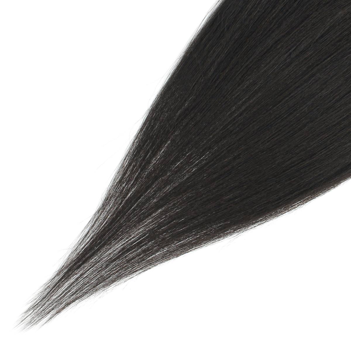 Yaki Straight 4x4 Transparent Lace Human Hair Closure - Natural Look for Black Women - Perfect for Everyday Wear, Special Occasions & Protective Styling