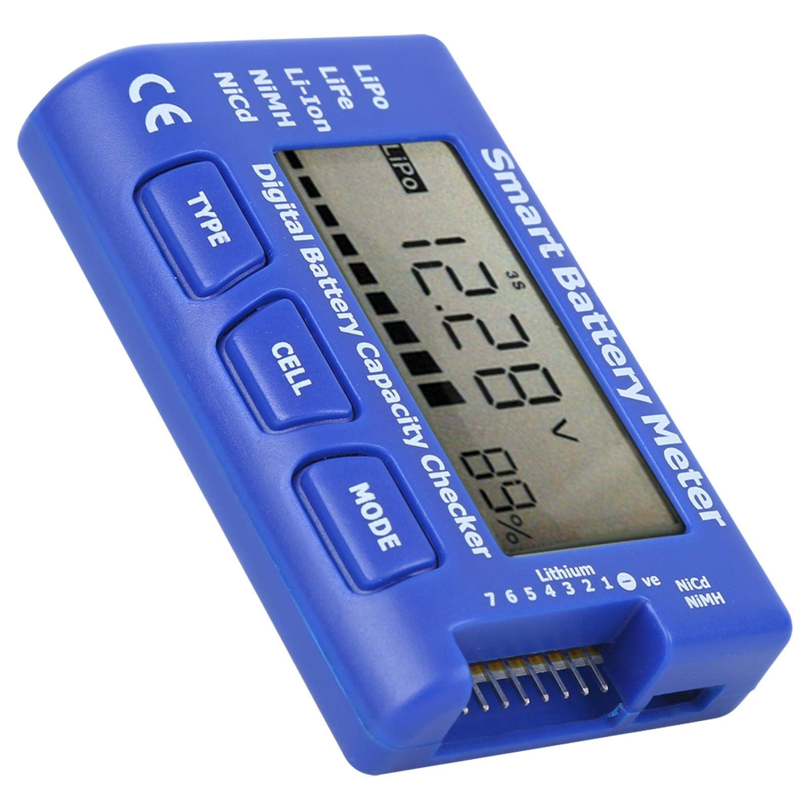 Digital Battery Meter - Intelligent Battery Tester for Smartphones, Tablets & Electronics - Perfect for Device Repair & Battery Health Monitoring