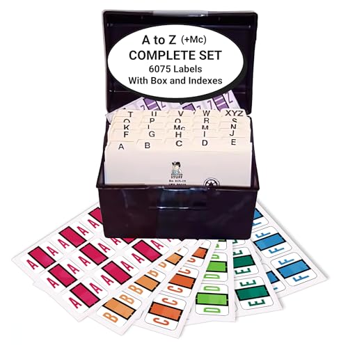 Set A-z, Complete With Filebox/Indexes
