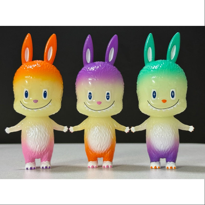 Labubu The Monsters Mini Labubu Calming Dream SET 2024 Limited Edition Glow in The Dark Collectible Figures - Perfect for Home Decor, Office Display, and Gift Giving
