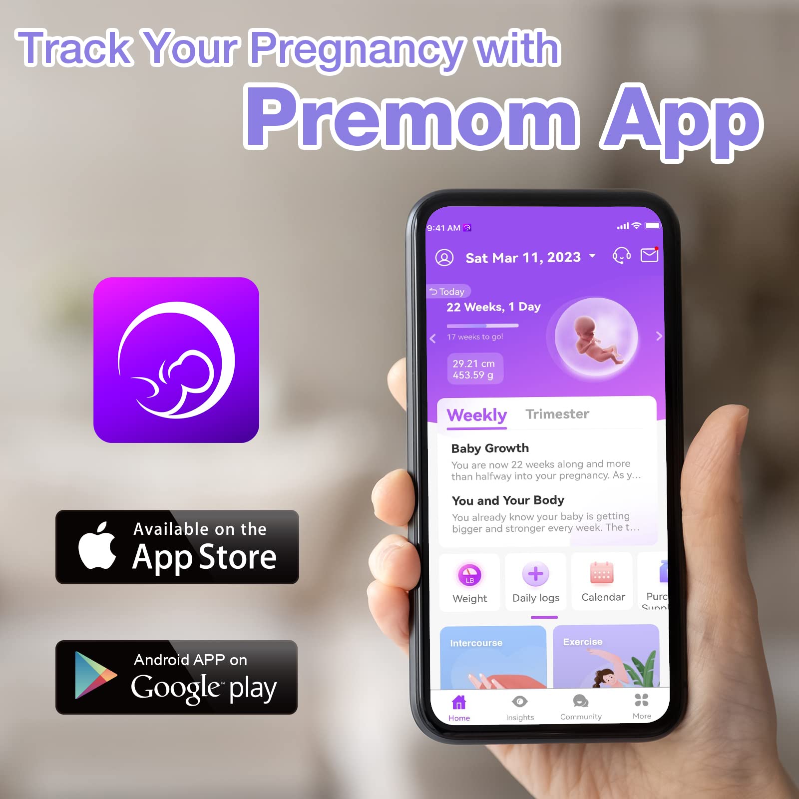 Easy@Home 100 Pack Pregnancy Test Strips - Highly Sensitive Early Detection Home Urine Test Kit (25mIU/mL) for Women | Accurate & Fast Results | Perfect for Trying to Conceive, Fertility Tracking & Family Planning