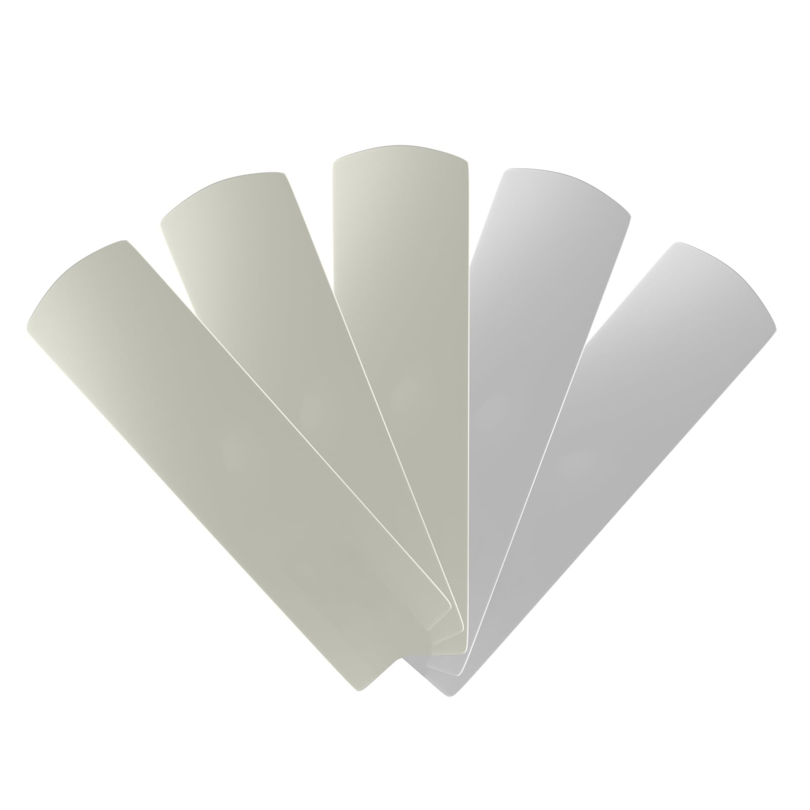 52-inch Ceiling Fan Replacement Blades - Indoor/Outdoor Compatible, Dual Silver Finish - Perfect for Living Rooms, Bedrooms, and Patios