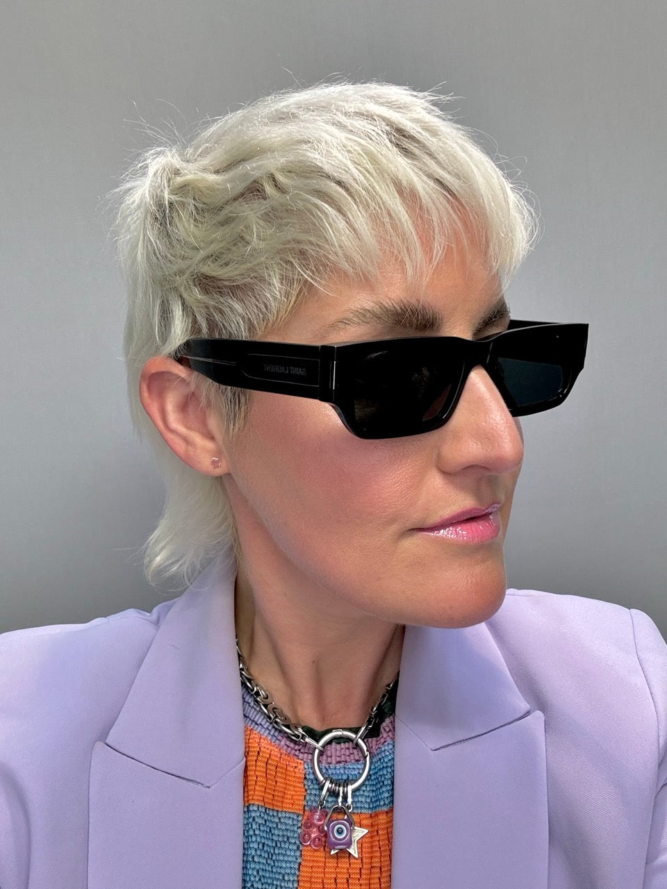 Saint Laurent SL 660F 001 Black Sunglasses - Luxury Designer Shades for Women & Men - UV Protection & Fashion Statement - Perfect for Beach, Driving & Outdoor Activities