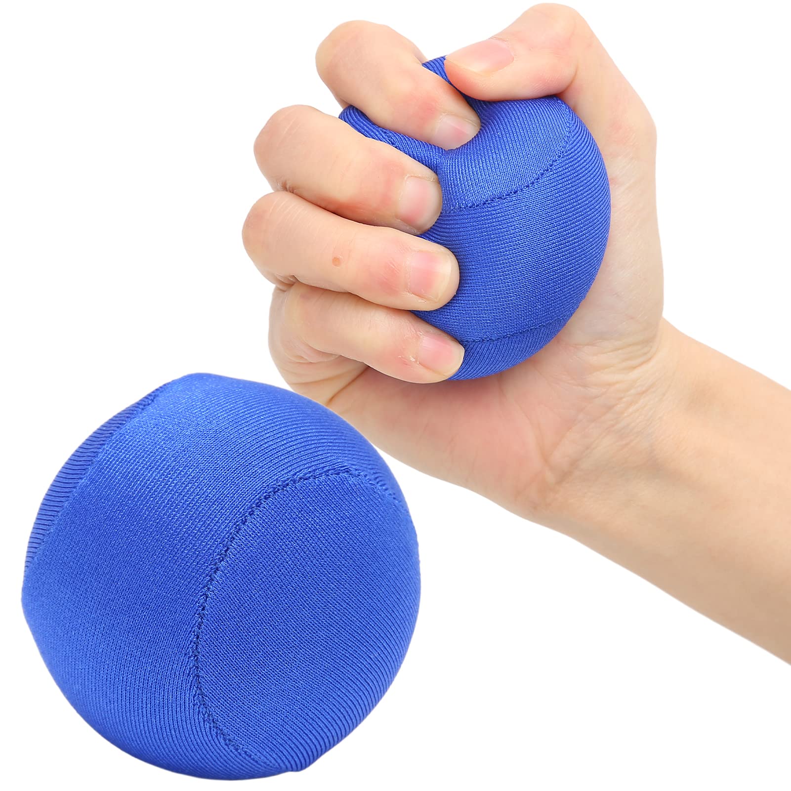 FILFEEL Hand Grip Ball - Stress Relief & Grip Strength Trainer for Therapy, Exercise & Rehabilitation - 6cm/2.4in Squeeze Ball for Office, Home & Gym Use