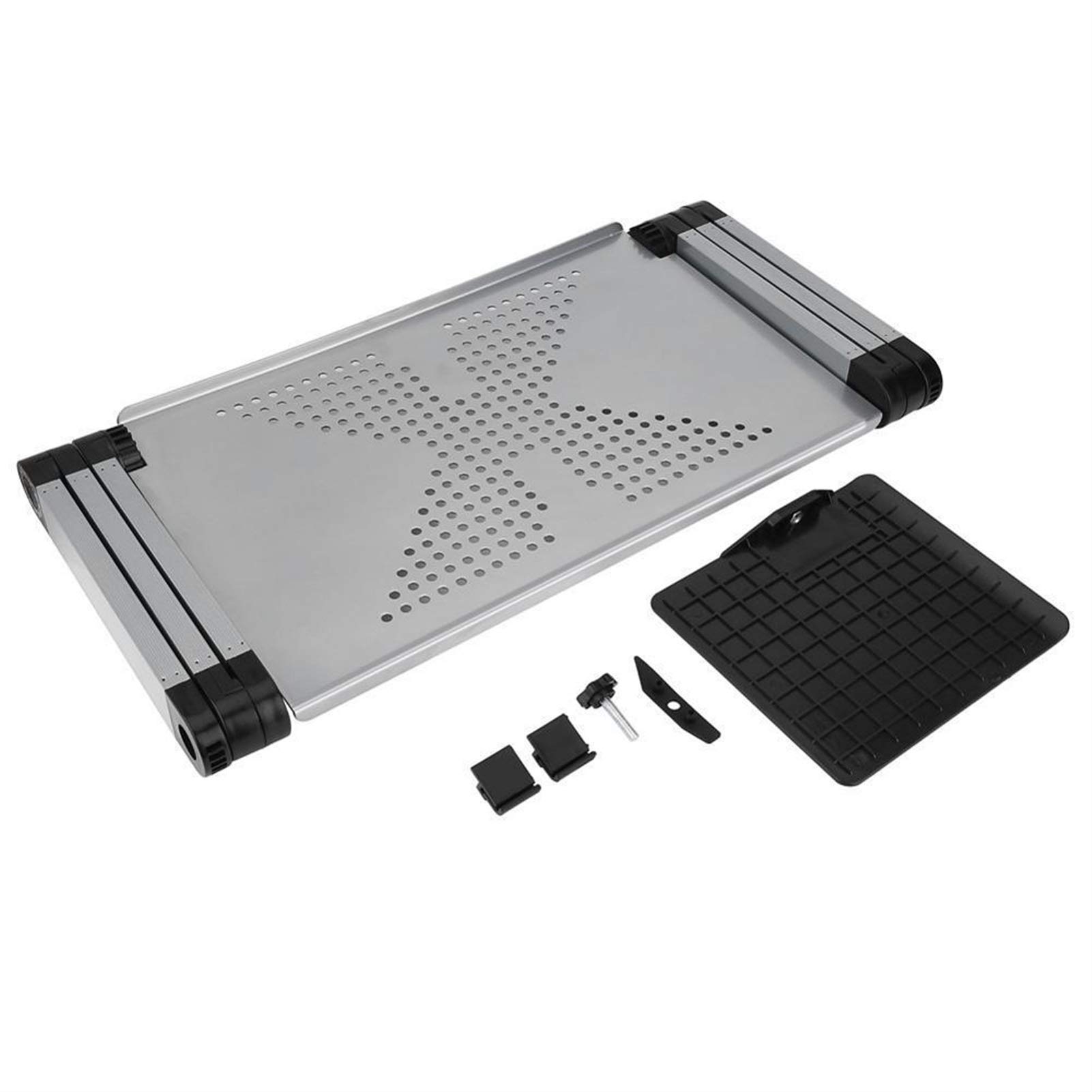 Adjustable Folding Laptop Desk Stand - Portable Computer Table Tray for Bed, Sofa & Office Use - Ergonomic Workstation for Home, Dorm & Travel (Multiple Colors)
