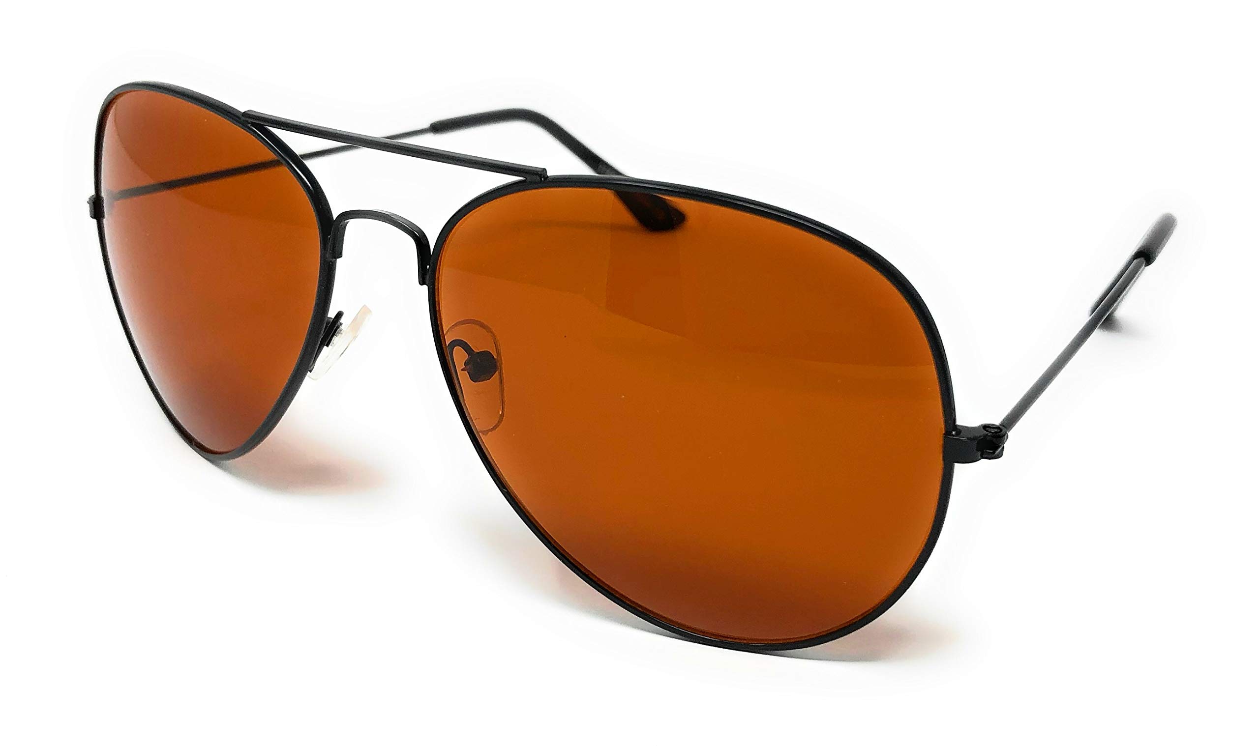 Aviator Metal Frame Sunglasses for Men & Women - Classic Polarized UV Protection Pilot Shades - Perfect for Driving, Travel & Outdoor Activities
