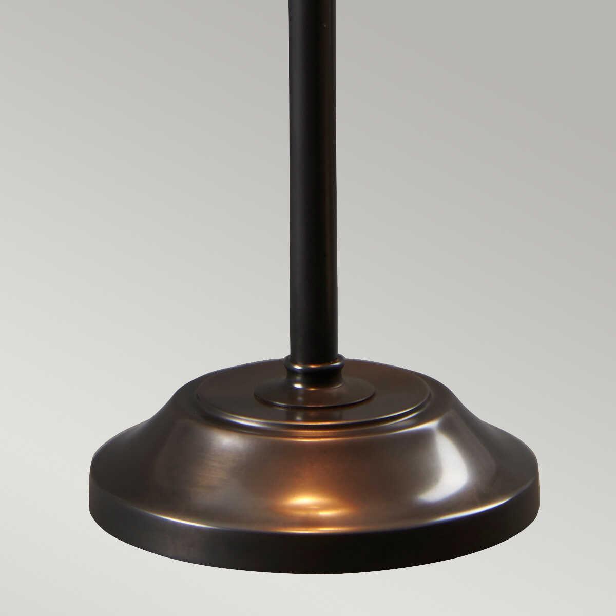 Elstead Lighting Provence 1-Light Bronze Stick Table Lamp - Perfect for Bedroom Nightstand, Living Room Side Table & Office Desk Lighting