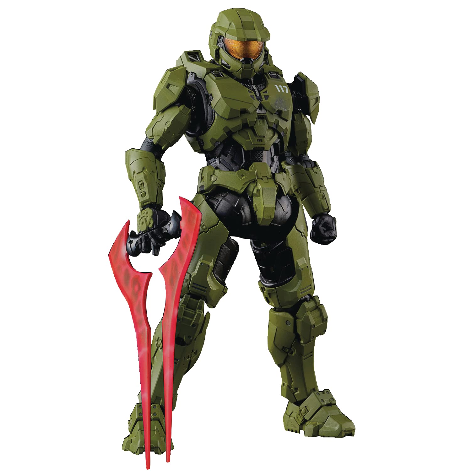 Halo Infinite Master Chief Mjolnir MK VI [GEN 3] PX Edition 1:12 Scale Action Figure - 1000 Toys Collectible Multicolor - Perfect for Display, Gaming Enthusiasts & Halo Fans
