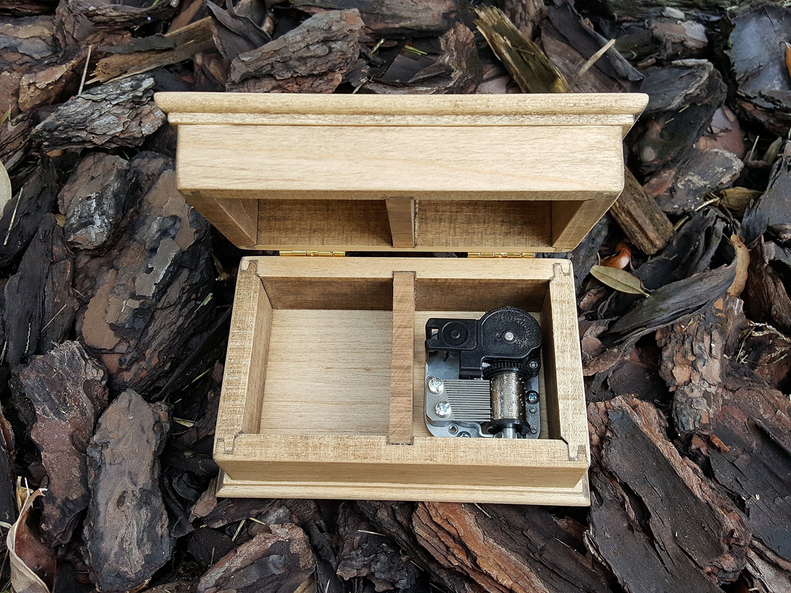 Custom Handmade Wooden Jewelry Music Box - Personalized Wedding Gift for Bride, Anniversary Present - Perfect for Bridal Showers, Engagements & Romantic Keepsakes