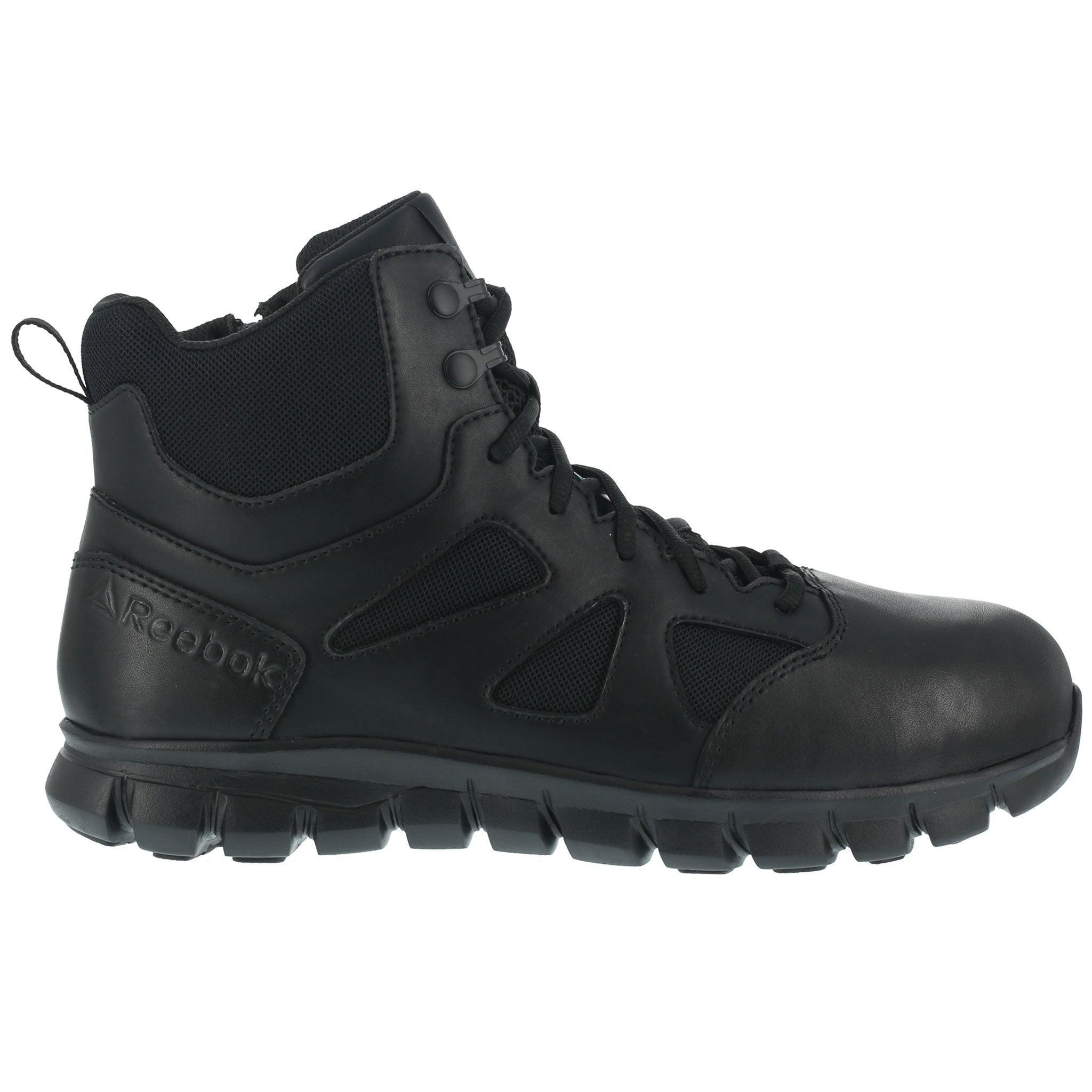 Reebok Sublite Cushion Tactical Boots for Men & Women - Composite Toe Safety Shoes IB6800 | Lightweight Work Boots for Construction, Hiking & Outdoor Activities