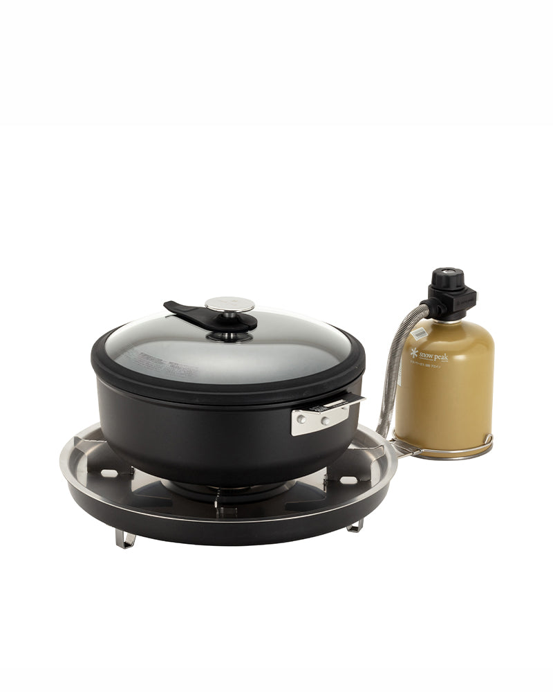 Premium Teppanyaki Burner for Home & Restaurant Use - High-Powered Stainless Steel Griddle Grill with Adjustable Heat - Perfect for Hibachi, BBQ, and Asian Cuisine Cooking