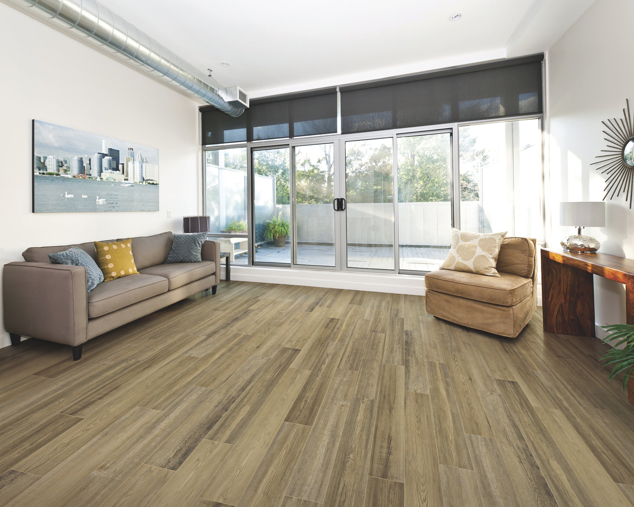 Coretec Scratch-Resistant Luxury Vinyl Plank Flooring - Privet Pine 7