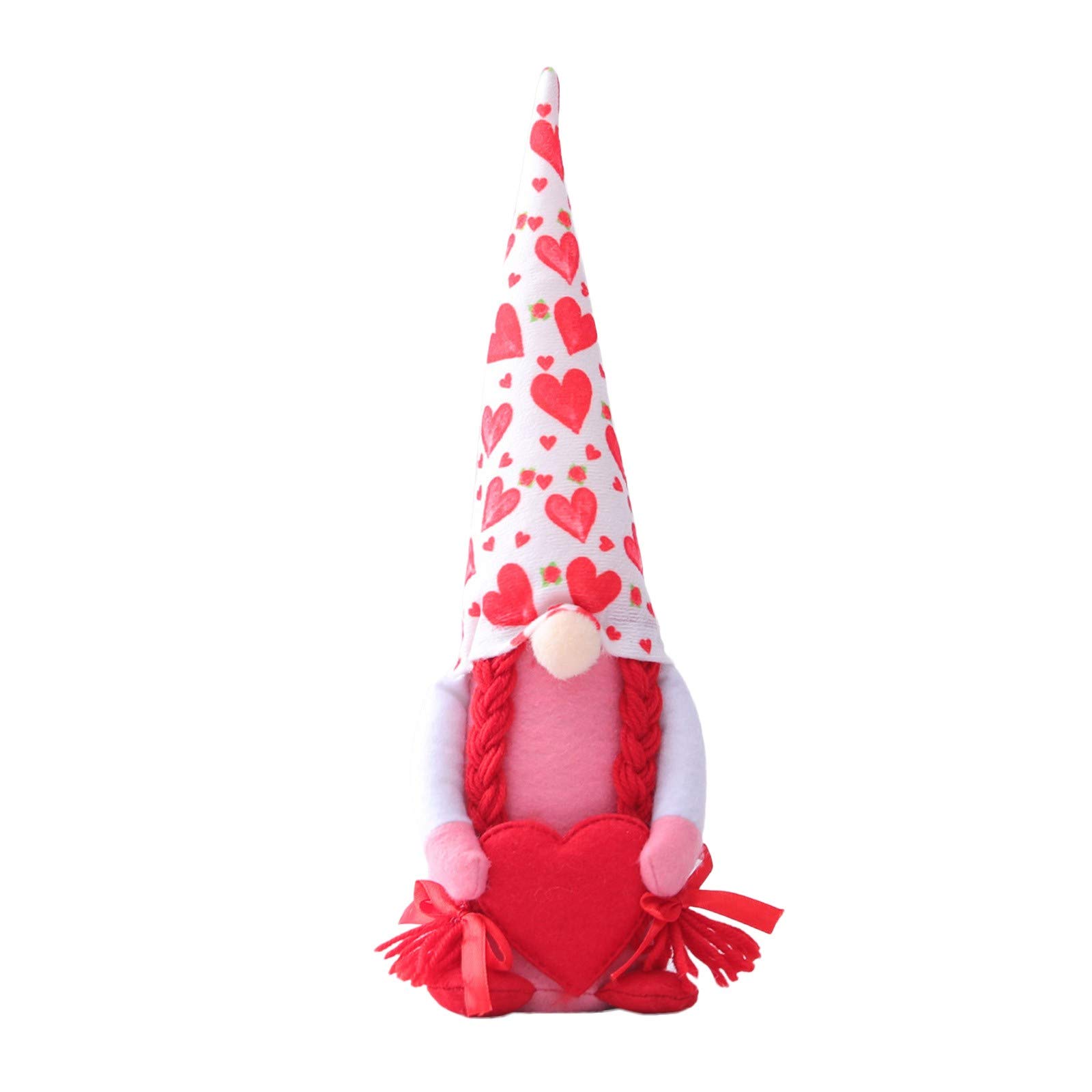 Boddenly Large White Faceless Gnome Doll - Spring & Christmas Home Decor, Dwarf Gift for Mother's Day, Garden & Holiday Ornament - Perfect for Indoor/Outdoor Decoration, Party Favors & Seasonal Displays