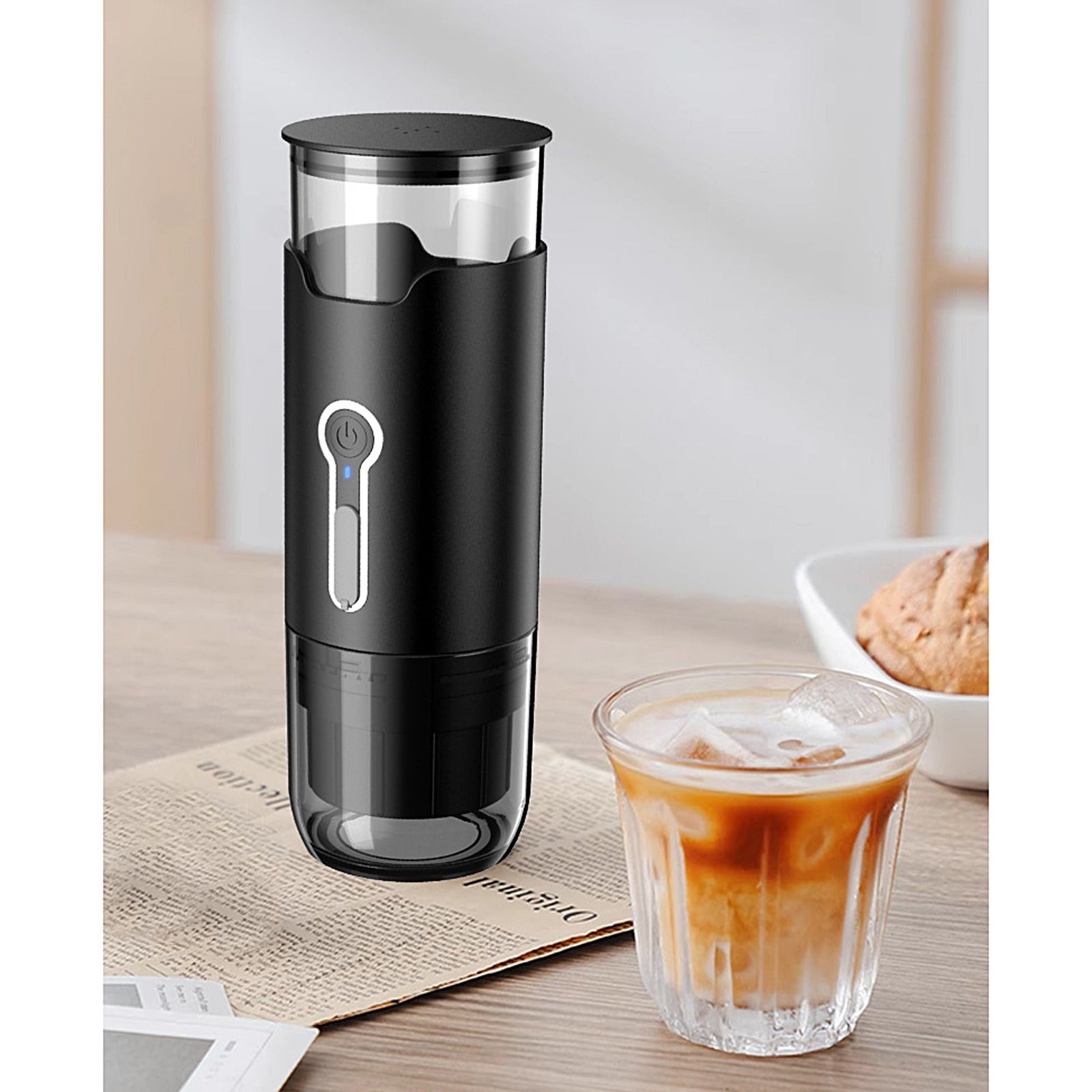 Portable Espresso Coffee Maker - Handheld Manual Espresso Machine for Travel, Camping & Home Use - Perfect for Coffee Lovers On The Go