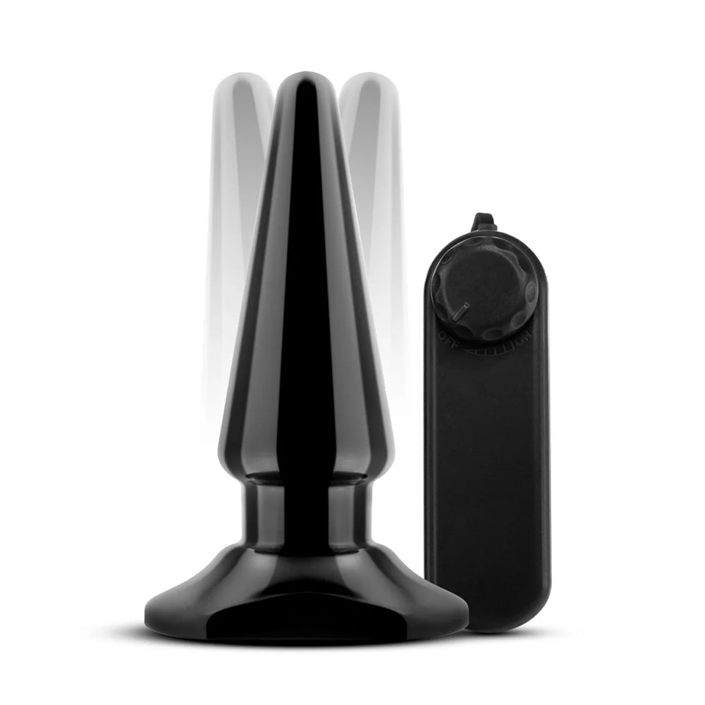 Vibrating Anal Plug with Wired Remote - Prostate Massager for Men & Women - Adult Sex Toy for Couples Play, Solo Pleasure & BDSM Exploration