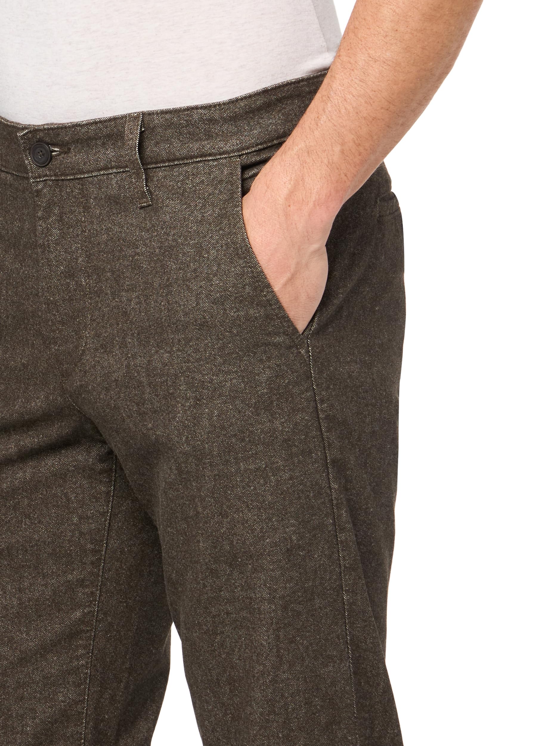 Men's The Marshall Slim Fit Chino Pants - Comfortable Stretch Dress Pants for Office, Business Casual & Travel