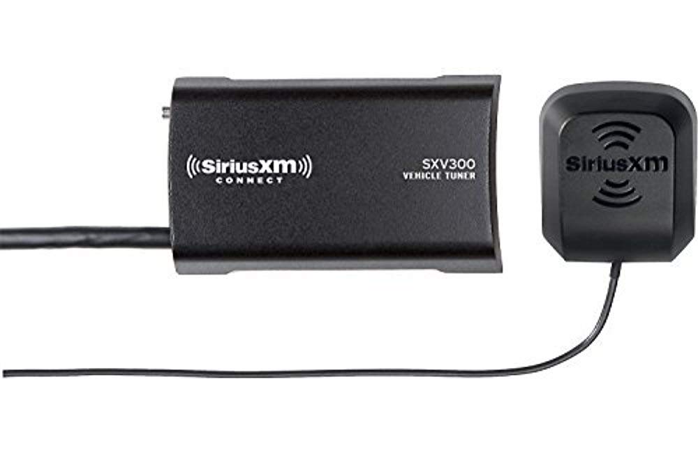 Single DIN Bluetooth Car Stereo with USB/AUX/AM/FM Radio, LED Display & SXV300v1 Satellite Radio Tuner Kit - Perfect for Hands-Free Calling & Music Streaming in Your Vehicle