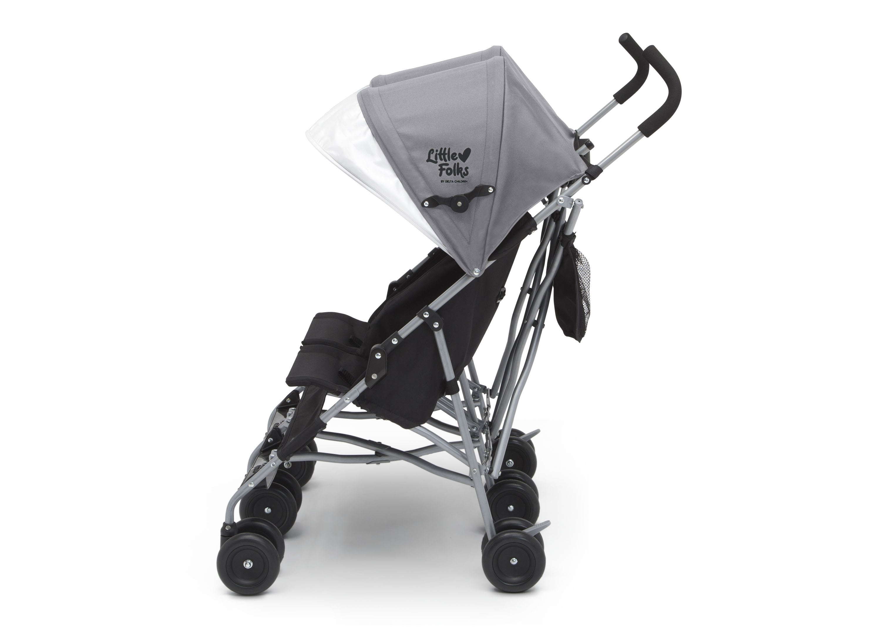 Olympia Side by Side Double Stroller for Twins - Lightweight Compact Foldable Baby Stroller with Canopy & Storage Basket - Perfect for Shopping, Travel & Outdoor Walks